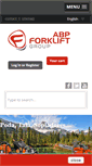 Mobile Screenshot of abpforklift.com